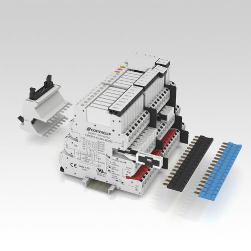 安全继电器模块 - IRC - CONTA-CLIP Verbindungstechnik GmbH - DIN导轨