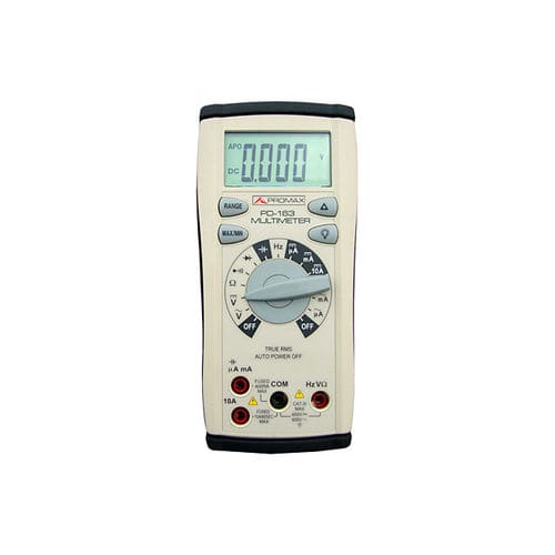 数字万用表 - PD-163 - PROMAX ELECTRONICA - 手持式 / 600 V / 10 A