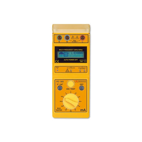 残余电流测试仪 - PE-365 - PROMAX ELECTRONICA - 电缆连接 / 数字
