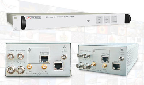 DVB调制器 - MO-480, MO-481 - PROMAX ELECTRONICA