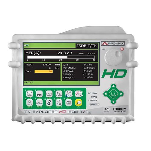 电网分析仪 - EXPLORER HD ISDB-T/Tb - PROMAX ELECTRONICA - ORP / 台式