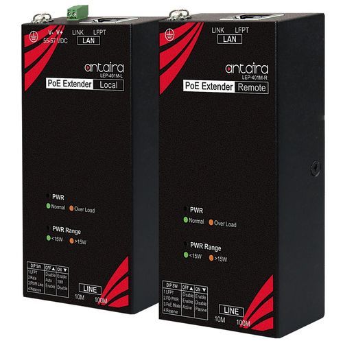 以太网延长器 - LEP-401M-KIT - Antaira Technologies - 工业 / PoE