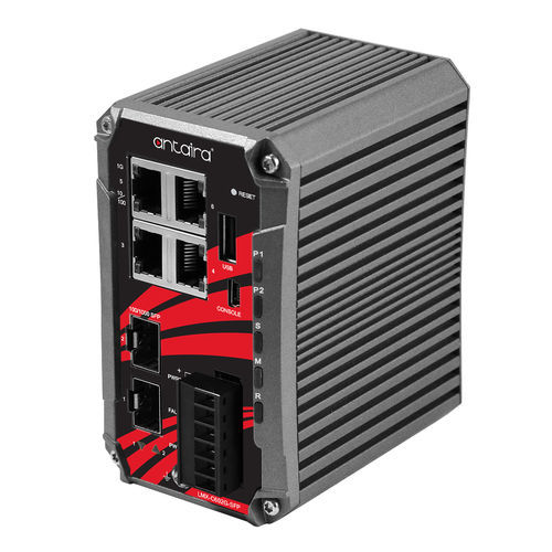 管理型以太网交换机 - LMX-C602G-SFP-V2 - Antaira Technologies - 6 端口式 / 3 级 / 千兆以太网