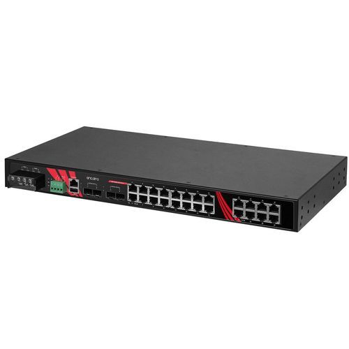 管理型以太网交换机 - LMX-2804G-4XS-T - Antaira Technologies - 28端口 / 3 级 / 千兆以太网
