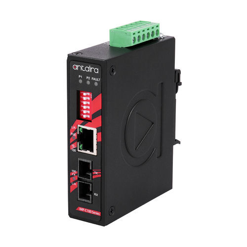 协议变换器 - IMP-C100-M-T - Antaira Technologies - 波长 / 速度 / 媒体
