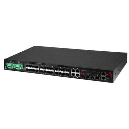 管理型以太网交换机 - LMX-3228G-10G-SFP-DD - Antaira Technologies - 32端口 / 千兆以太网 / 千兆