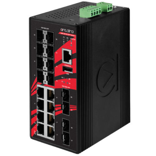 管理型以太网交换机 - LMX-2012G-SFP-T - Antaira Technologies - 20 端口式 / 3 级 / 千兆以太网