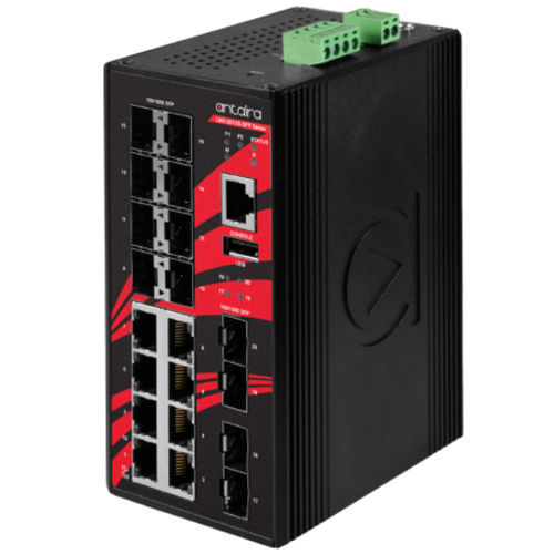 管理型以太网交换机 - LMX-2012G-SFP - Antaira Technologies - 20 端口式 / 3 级 / 千兆以太网