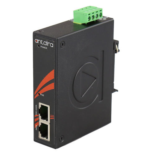 IEEE 802.3atPoE注入器 - INJ-0200G-60-24-T - Antaira Technologies - IEEE 802.3bt / IEEE 802.3af / DIN导轨