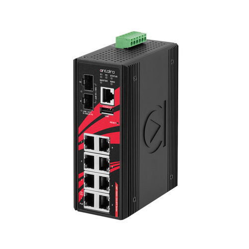 管理型网络交换机 - LMP-1002G-10G-SFP - Antaira Technologies - 10 端口式 / 3 级 / 千兆以太网