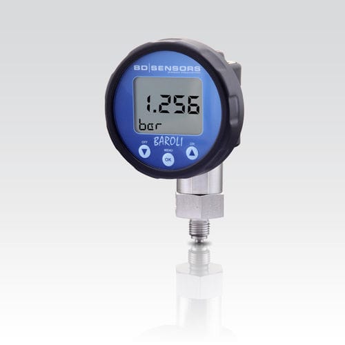 差动压力计 - BAROLI 02 - BD|SENSORS GmbH - LCD显示 / 不锈钢 / 电子