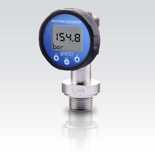 差动压力计 - BAROLI 05P - BD|SENSORS GmbH - 绝对 / LCD显示 / 螺纹
