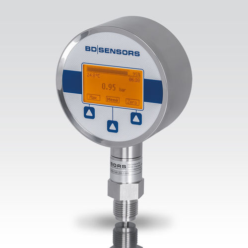 绝对压力计 - DL 01 - BD|SENSORS GmbH - LCD显示 / 螺纹 / 不锈钢