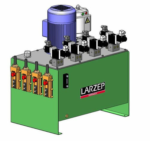 电动机液压动力单元 - HFM-HFE  - Larzep - 多用途 / 固定式