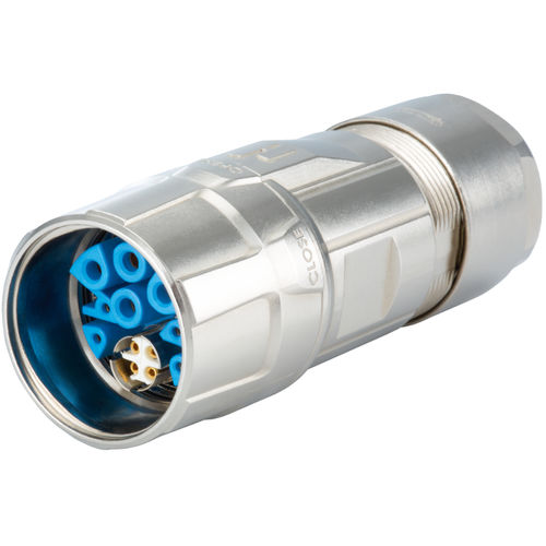 混合连接器 - 7.550 series - HUMMEL - DIN / 环形 / 螺钉闭锁式