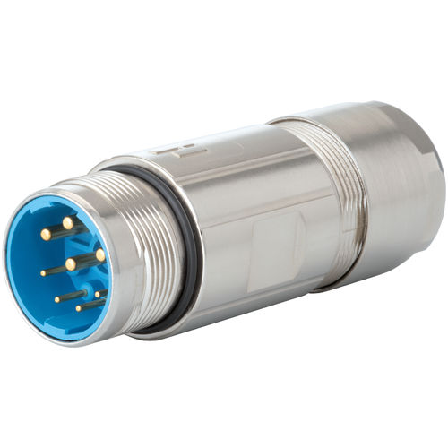 供电连接器 - 7.56 series - HUMMEL - 环形 / 插入式 / M23