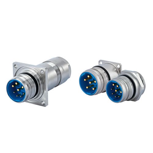 板材连接器 - 7.6 series - HUMMEL - 供电 / 直角 / M23