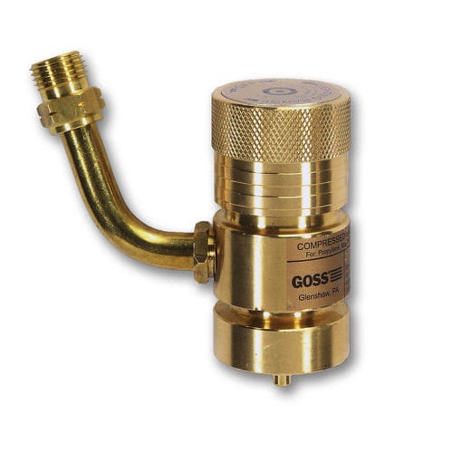 丙烷压力调节器 - GX-R - Goss Products - 单级 / 黄铜 / 工业