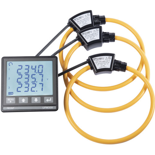 监控分析仪 - UPM309RGW (3 x MFC150) - Algodue Elettronica - 用于电网 / 功率 / 电压