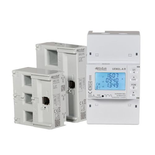 单相电能表 - UEM4L - Algodue Elettronica - 三相 / DIN导轨 / RS-485