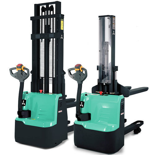 电动堆高车 - SBP12QL(M)(D)I series - Mitsubishi Forklift Trucks - 步行式 / 24伏 / 用于仓库