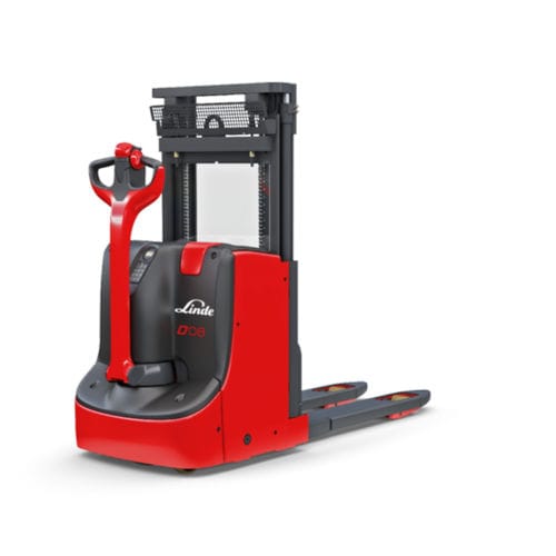 电动堆高车 - D0 series - Linde Material Handling/林德 - 步行式 / 24伏 / 双托盘