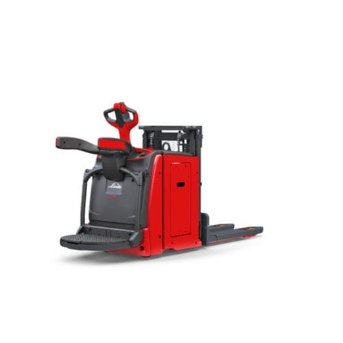电动堆高车 - D10AP - Linde Material Handling/林德 - 带驾驶平台 / 24伏 / 双托盘