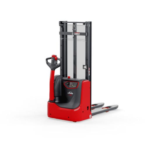 电动堆高车 - L1 series - Linde Material Handling/林德 - 步行式 / 24伏 / 双托盘