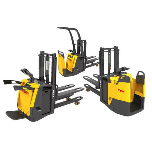 双托盘堆高车 - SRD series - TCM Forklifts - 电动 / 带驾驶平台 / 站立式