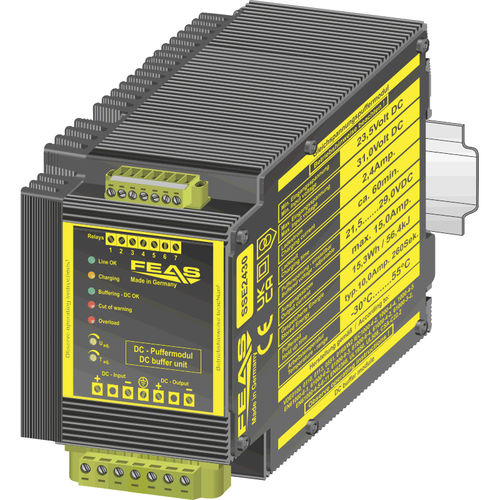 带超级电容器不间断电源 - SSE2430 - FEAS GmbH - 平行 / 24Vdc / 紧凑型