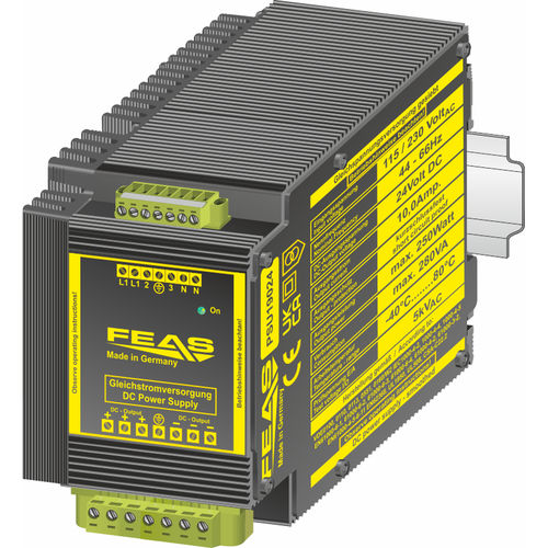 非稳压电源 - PSU19024 - FEAS GmbH - DIN导轨 / AC/DC / 单输出