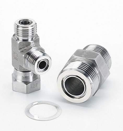 液压接头 - Seal-Lok - Parker Tube Fittings Division - 螺纹 / T形 / 90°弯曲