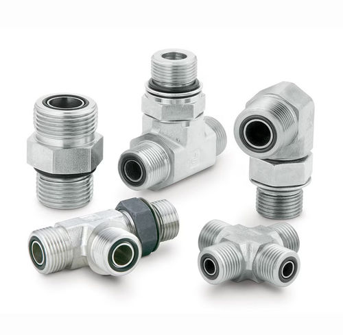液压接头 - Parker Tube Fittings Division - 螺纹 / T形 / 90°弯曲