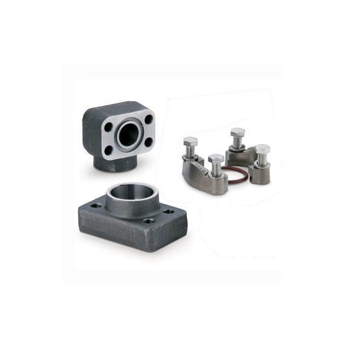 化学品法兰 - 12B3HQ1SX - Parker Tube Fittings Division - 齿轮泵 / 用于管道 / 用于机器人
