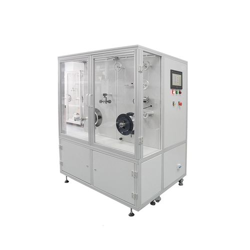 自动绕线退绕机站 - Fiber Rewinding Machine - Yangtze Optical Electronic Company Ltd. - 压花