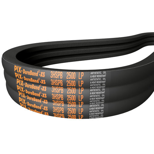 多股传动带 - PIX-DuraBand&reg;-XS - PIX Transmissions Limited - 条纹 / V形 / 橡胶