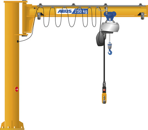 立柱式旋臂起重机 - LSX - ABUS Kransysteme GmbH - 270° / 提升