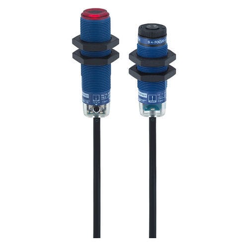 路障式光电探测器 - XUBLANCNL2 - Telemecanique Sensors - 圆柱形 / 激光