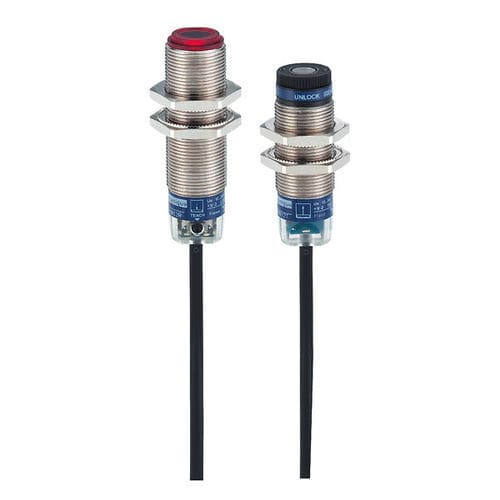 路障式光电探测器 - XUBLBPCNL2 - Telemecanique Sensors - 圆柱形 / 激光
