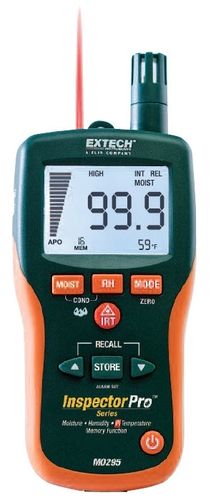 谷物水分检测仪 - MO295 - Extech - 用于建筑材料 / 非破坏性 / 手持式