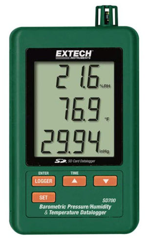 温度数据采集器 - SD700   - Extech - 压力 / LCD显示 / 可编程