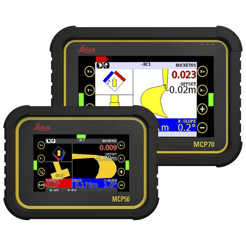 水平调节仪控制系统 - iCON excavate iXE2 - Leica Geosystems/徕卡 - 坡度 / 激光 / 定位