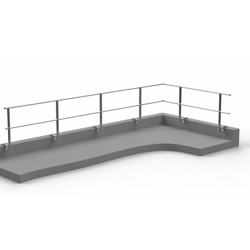 钢槽护栏 -  EEZ series - L'Echelle Européenne - 铝制 / 建筑工地