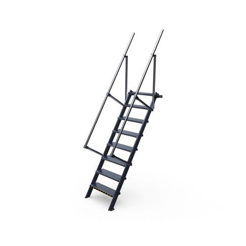 直线型楼梯 - EEL16 series - L'Echelle Européenne - 铝框架 / 防滑花纹