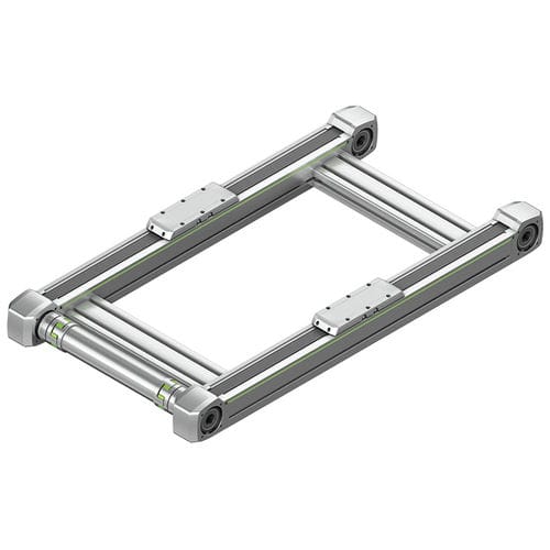 同步带线性轴 - HD series - HIWIN GmbH - 伺服电机式 / 精准 / 铝制