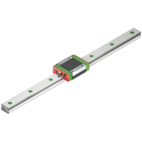 小型线性导轨 - MG series - HIWIN GmbH - 双列循环滚珠轴承 / 5 mm / 精准
