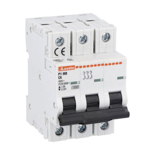 磁性-热断路器 - P1MB1 series - LOVATO ELECTRIC - 电流 / 模块化 / 模壳式