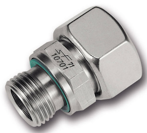 卡套式接头 - SR-512G - Schwer Fittings - 液压 / 螺纹 / 直线型