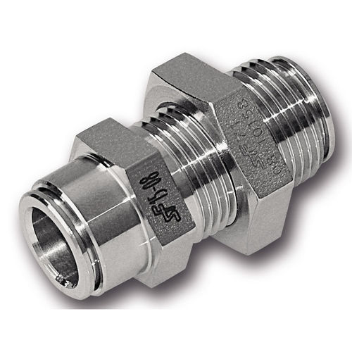 气动接头 - PI-BUH - Schwer Fittings - 推入式 / 不锈钢 / 公端