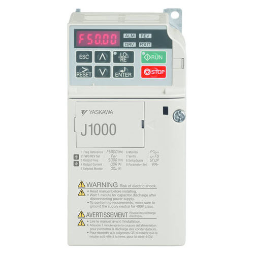数码变频器 - J1000 series - YASKAWA Europe GmbH - 垂直安装 / 感应电机 / IP20